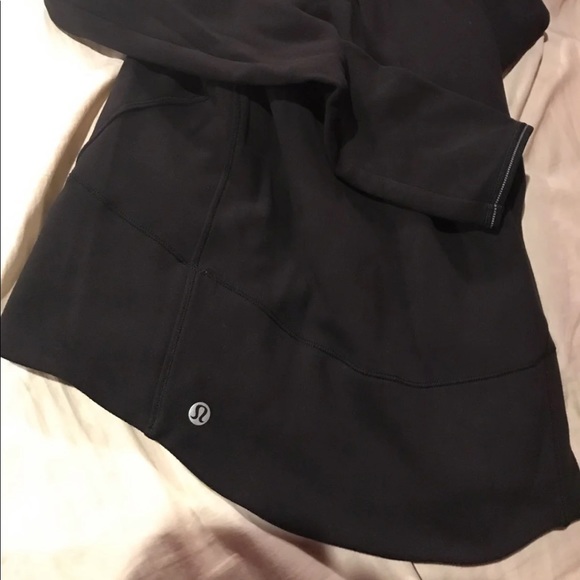 SOLD- Lululemon Hill and Valley Mock Crop Top - Picture 5 of 7